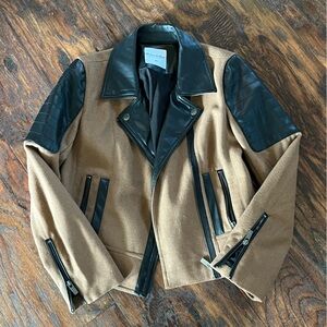 Chelsea DeBoer brown and Black Jacket